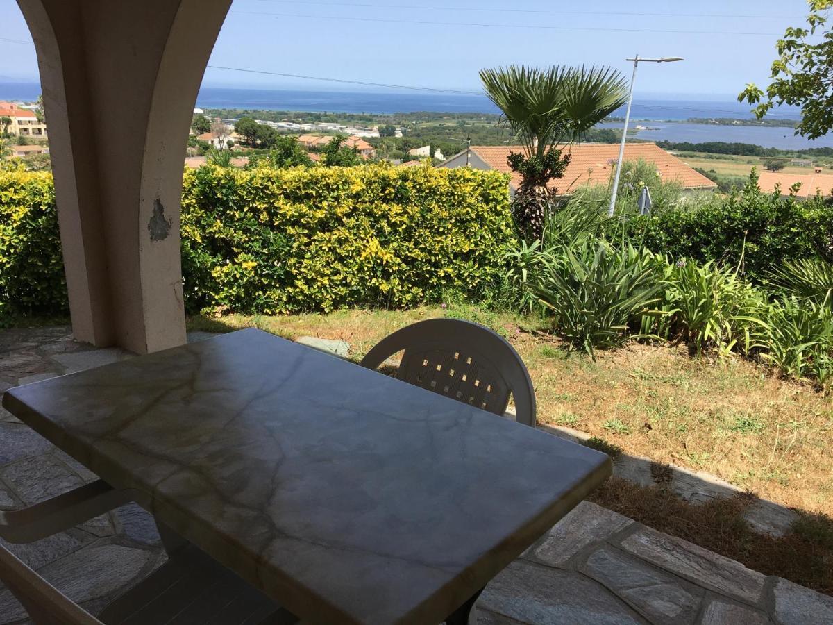 Rez De Villa Vue Mer Panoramique Furiani Zewnętrze zdjęcie